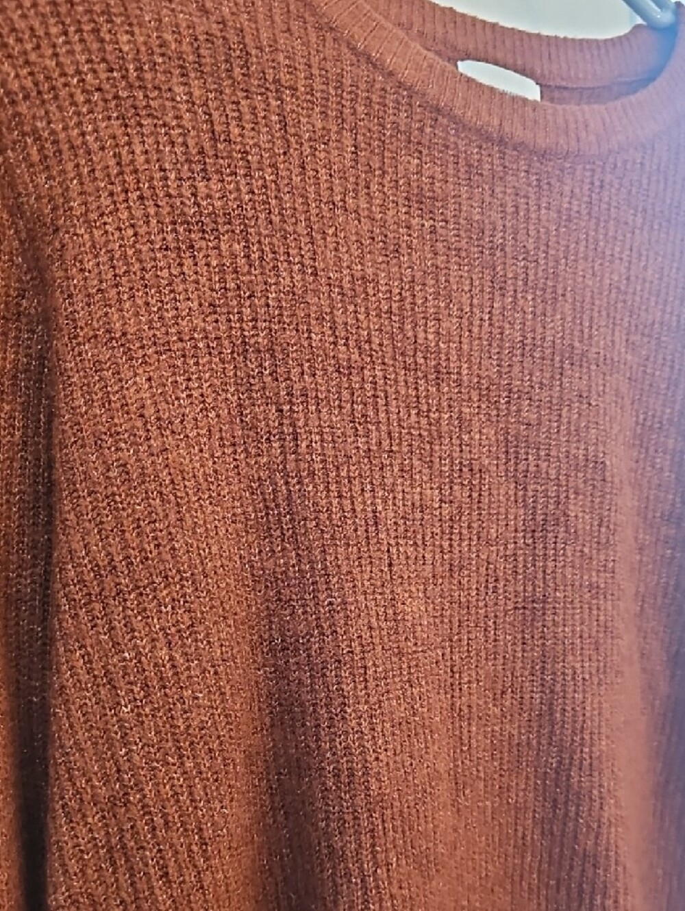 Old Navy Burnt Orange/Rust Crewneck Sweater - Picture 2 of 3